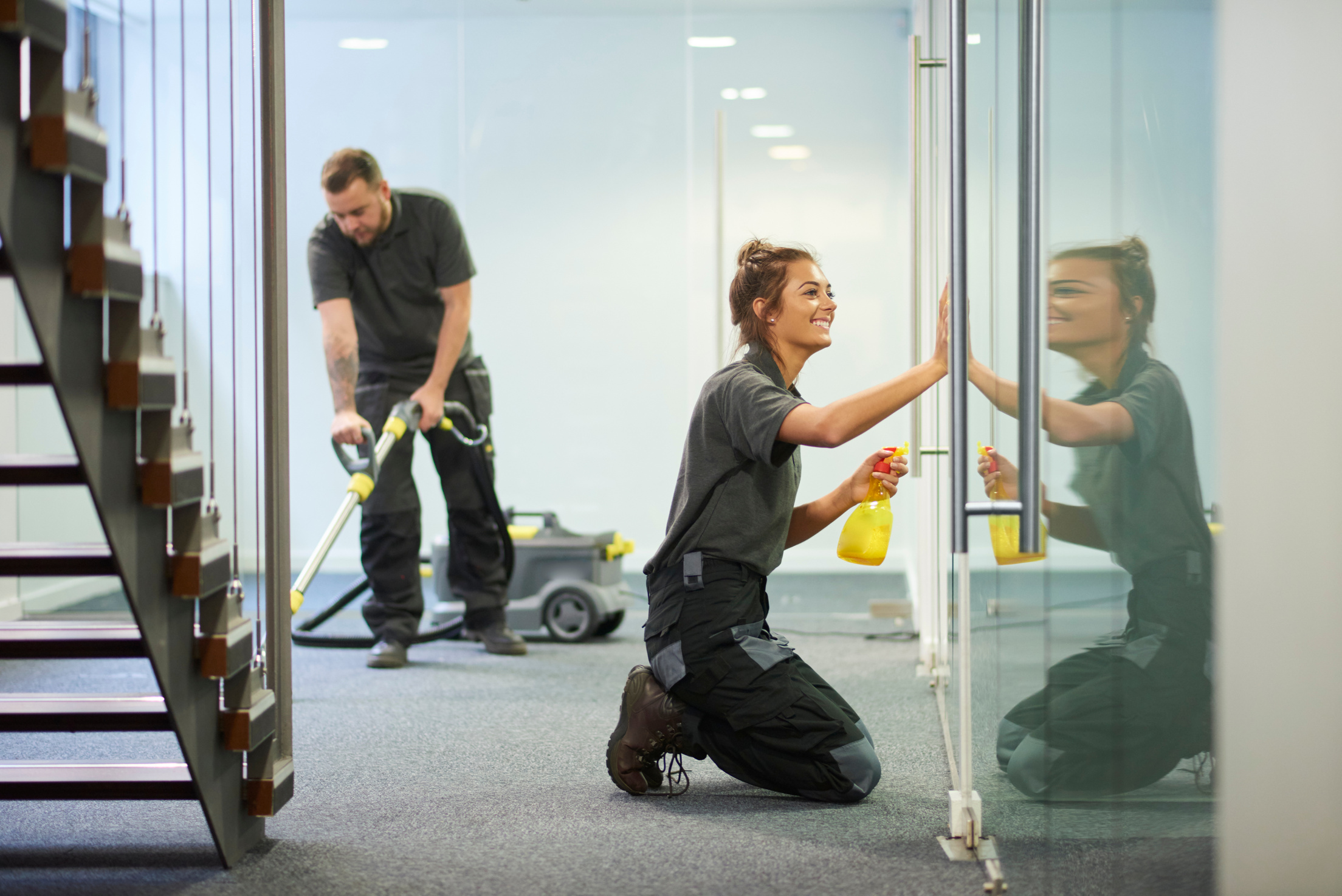 commercial cleaning contractors